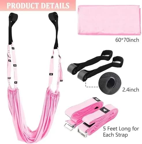 Leg stretcher strap size and dimensions chart
