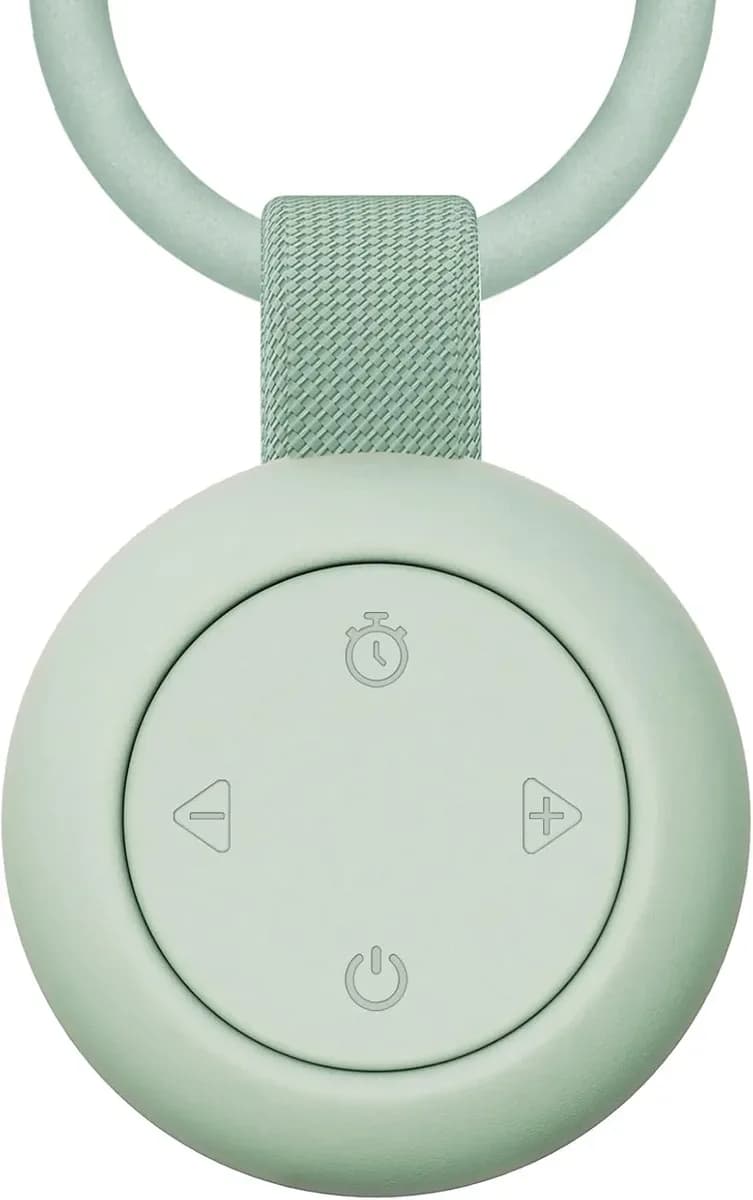 Mint portable baby sound machine with stroller strap