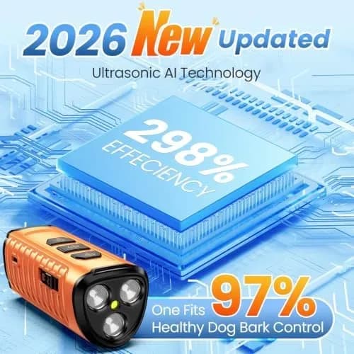 Ultrasonic dog bark deterrent size and dimensions in hand