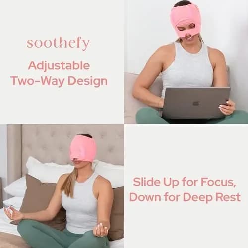 How to use the migraine relief cap hot or cold
