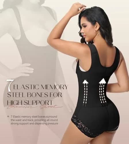 Faja colombiana body shaper size and measurement guide